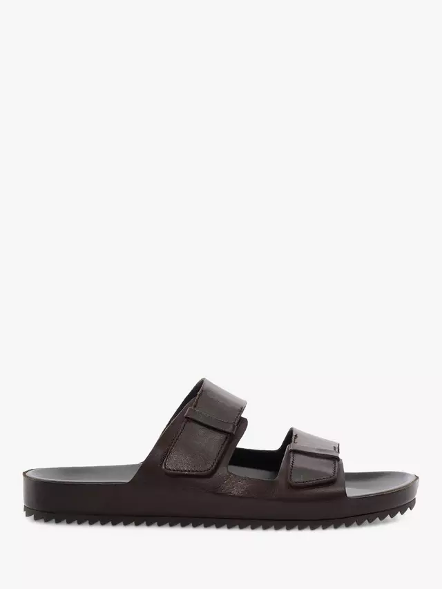 

Сандалии Dune Intells Leather Double Strap, коричневый