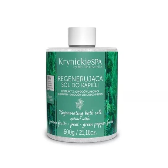 

Соль для ванн, Можжевельник, 600 г Krynickie Spa -, Inna marka