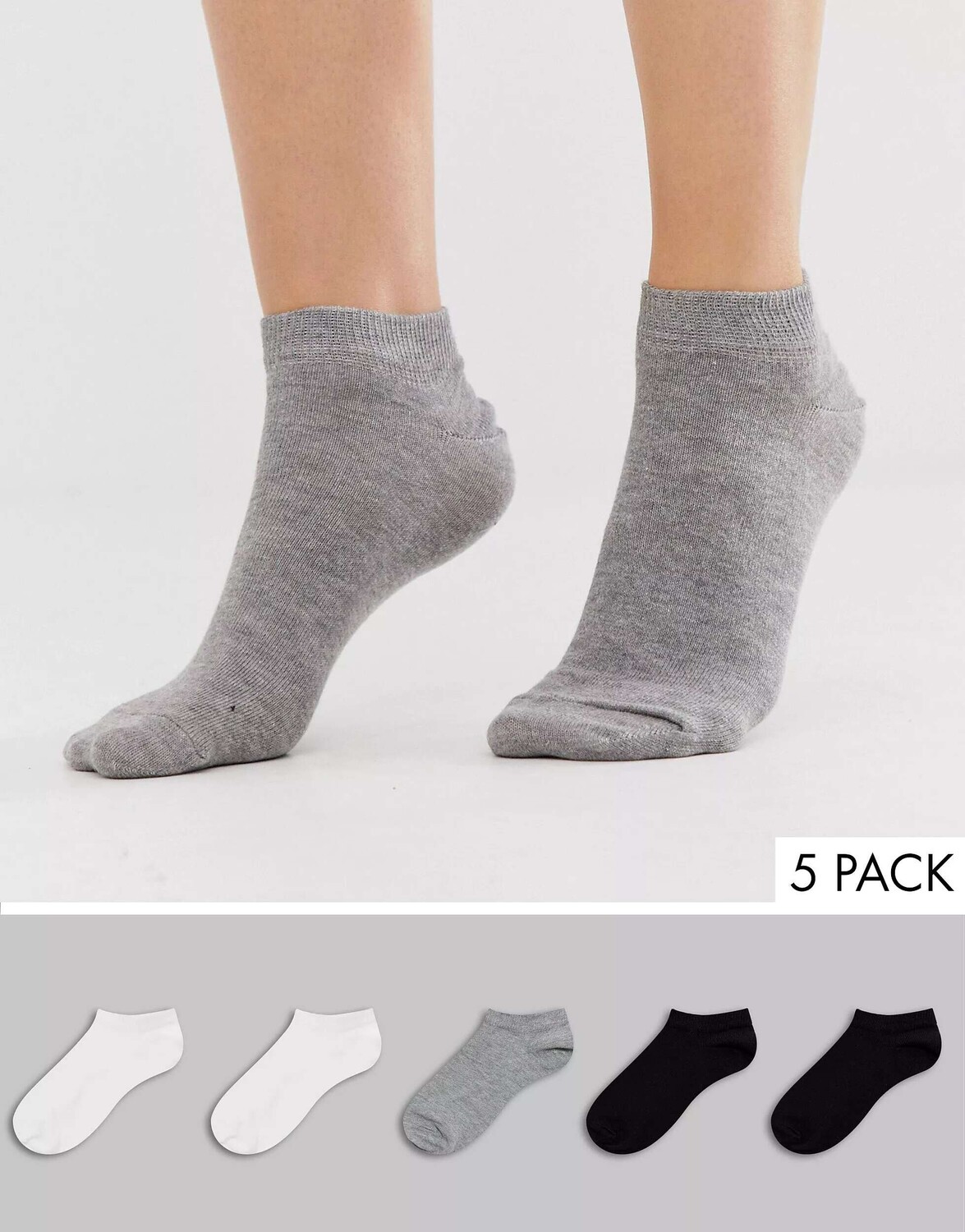

5 пар спортивных носков ASOS