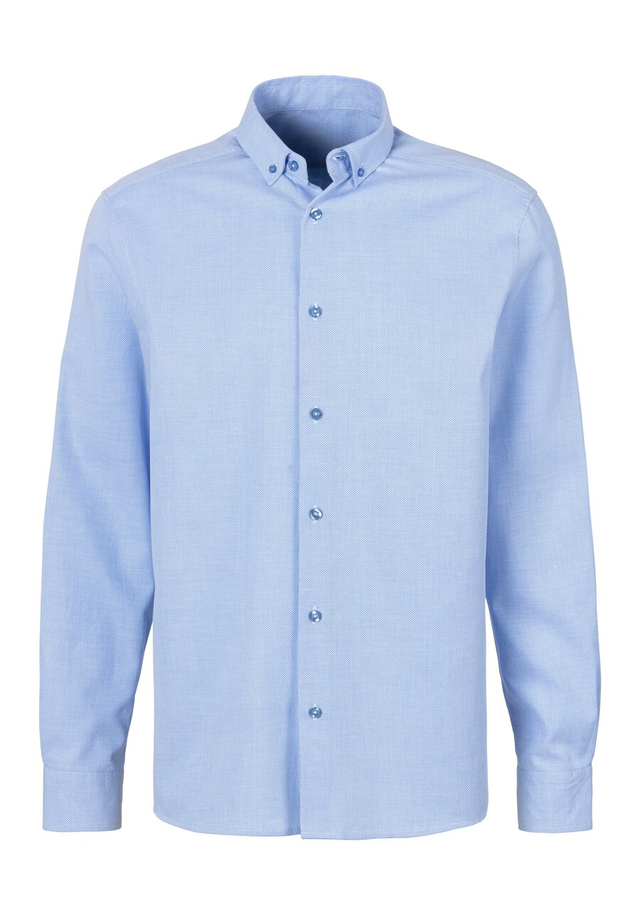 

Рубашка на пуговицах классического кроя H.I.S, светло-голубой