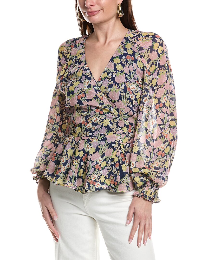 

ЮМИ КИМ Кэмерон Топ YUMI KIM, темно-синий