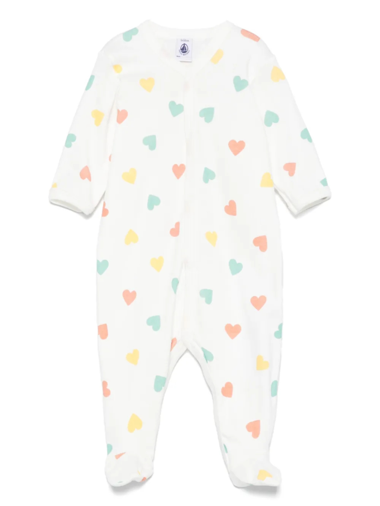 

Пижама из хлопка Petit Bateau, белый