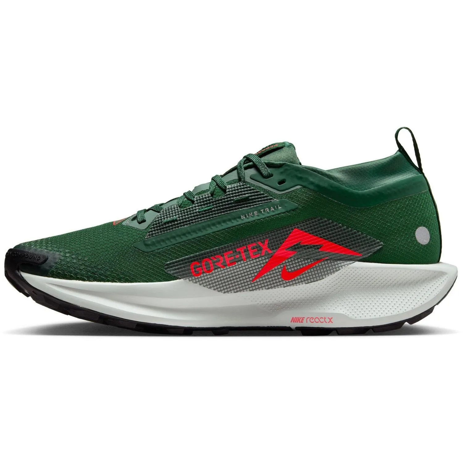 Кроссовки для трейлраннинга Pegasus Trail 5 GORE-TEX мужские Nike, Fir/Bright Crimson/Clay Green — фото 2