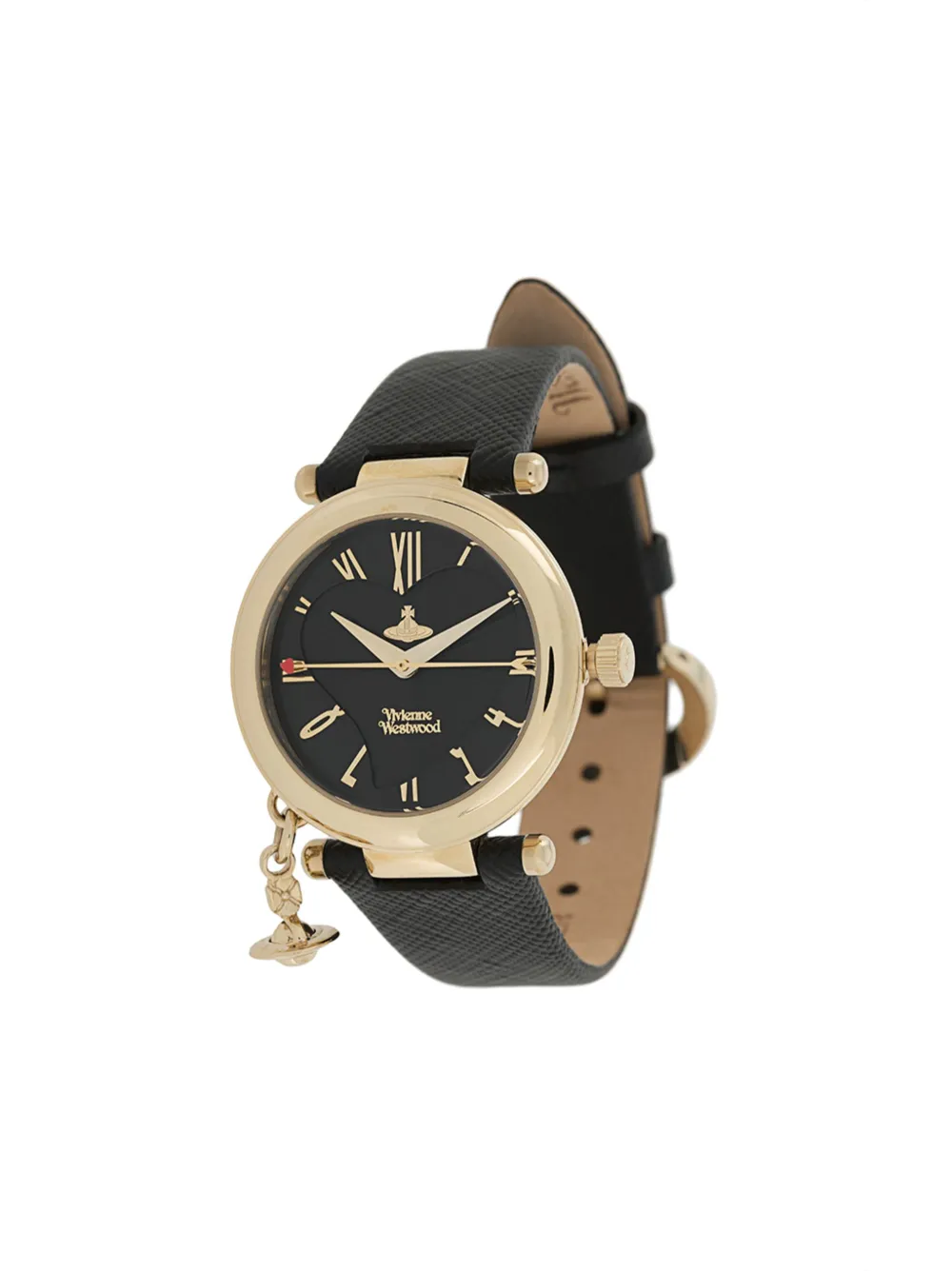 

Наручные часы с подвеской Orb Vivienne Westwood, черный