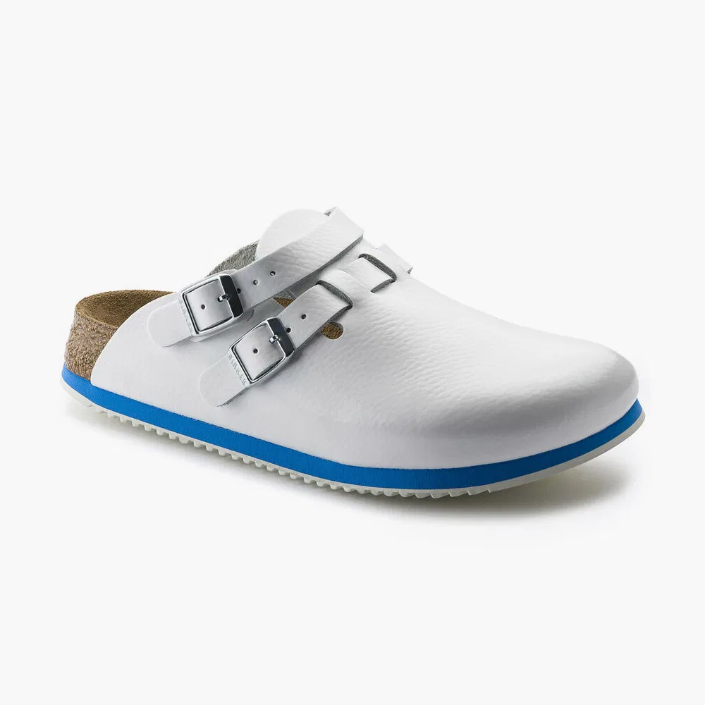 Мужские белые сандалии Kai WB Leather Regular от Birkenstock