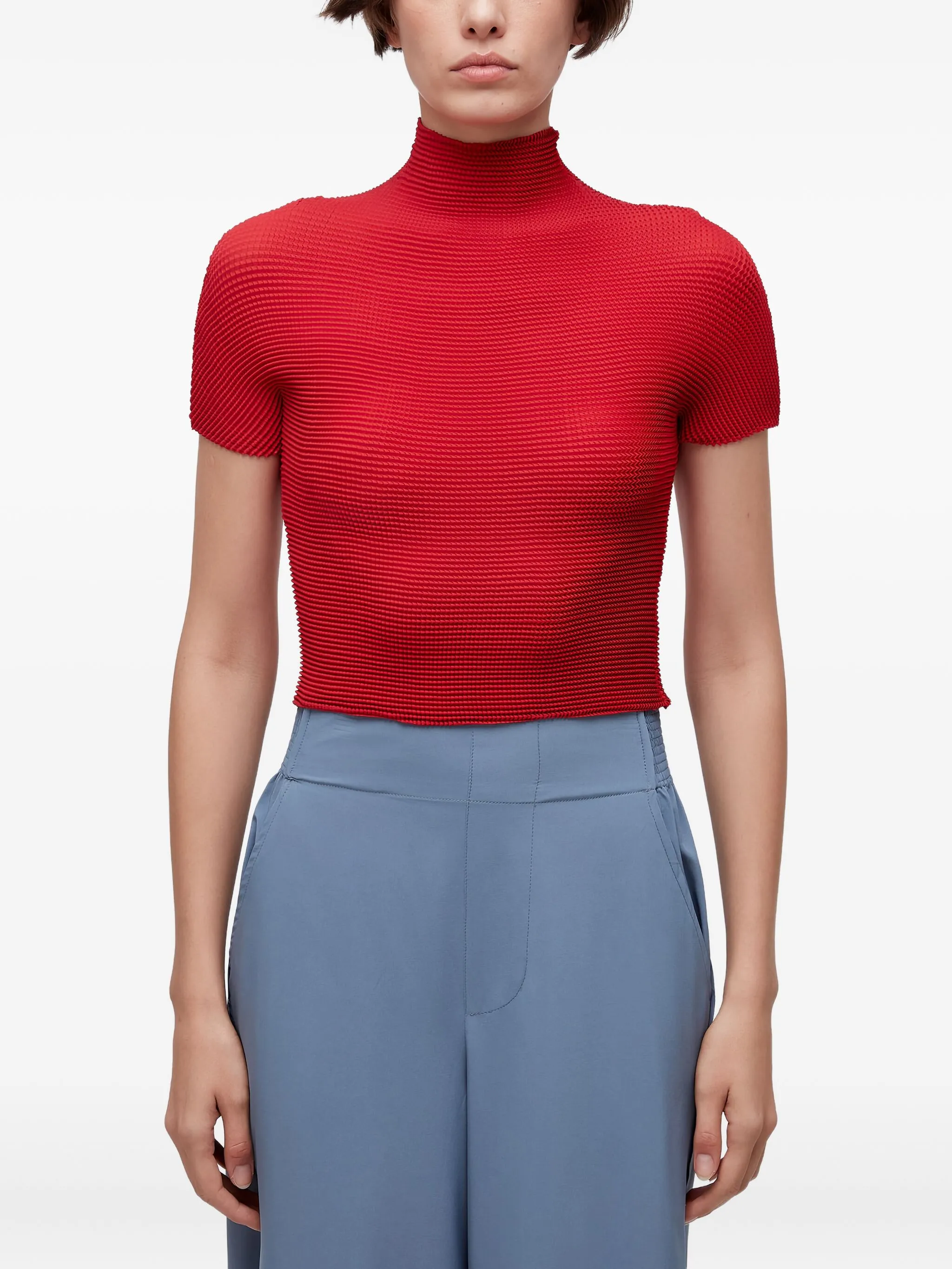 

Фактурная футболка Osklen, красный