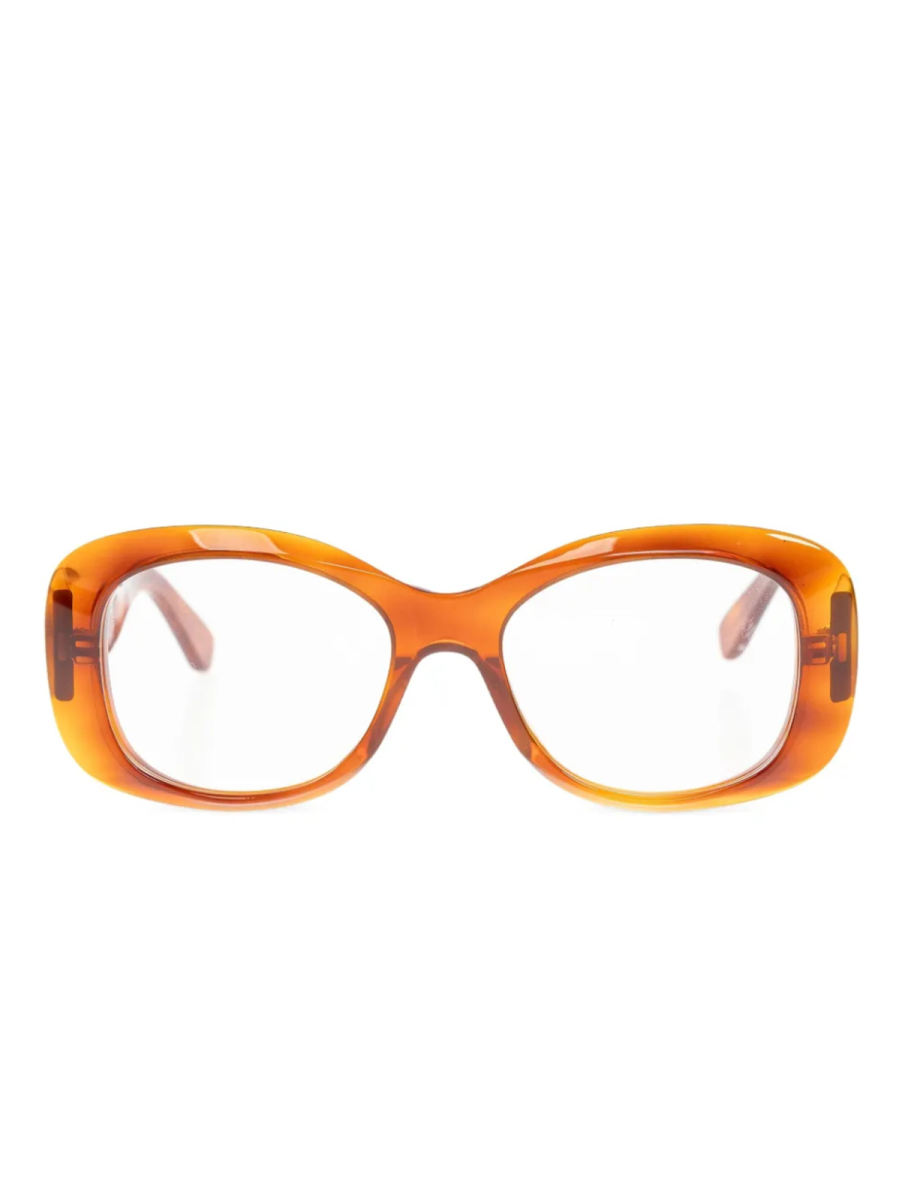 

Очки VALENTINO GARAVANI EYEWEAR в большой оправе, коричневый