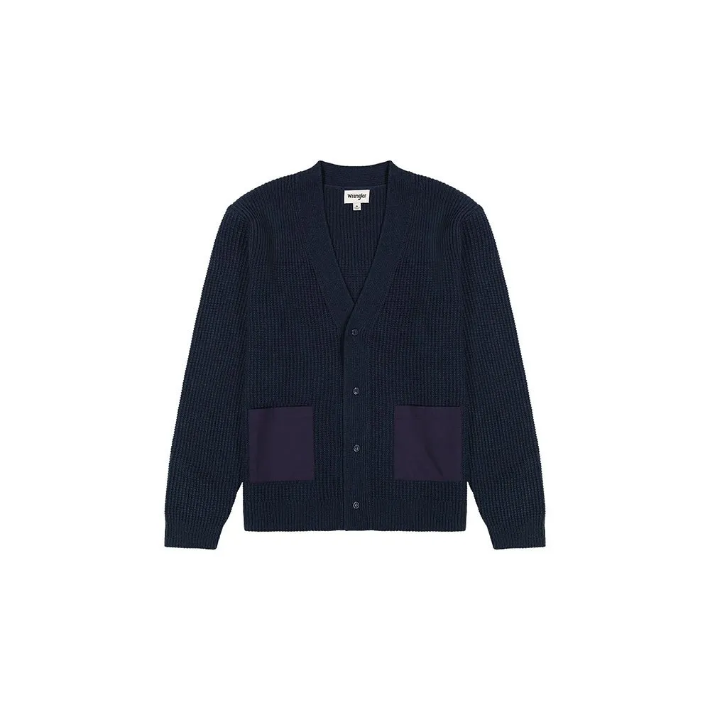 

Свитер Wrangler 112357288 cardigan, синий