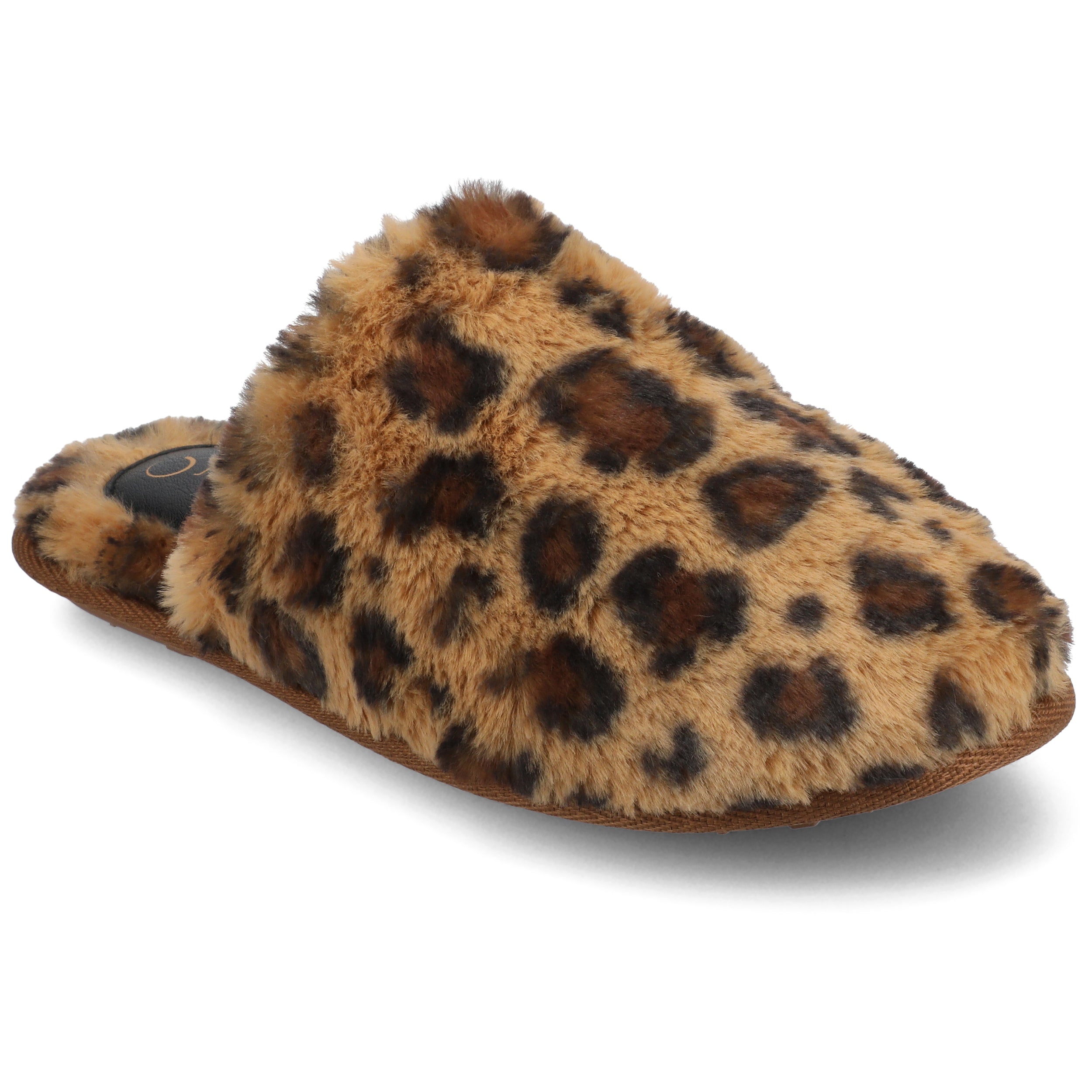 Женские тапочки Journee Jayde, цвет leopard