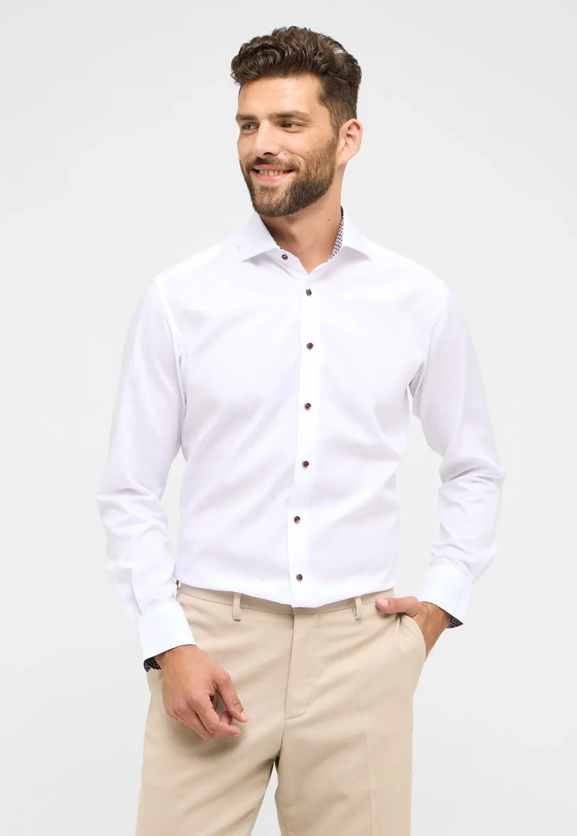 

Рубашка Eterna с длинными рукавами "MODERN FIT", белый
