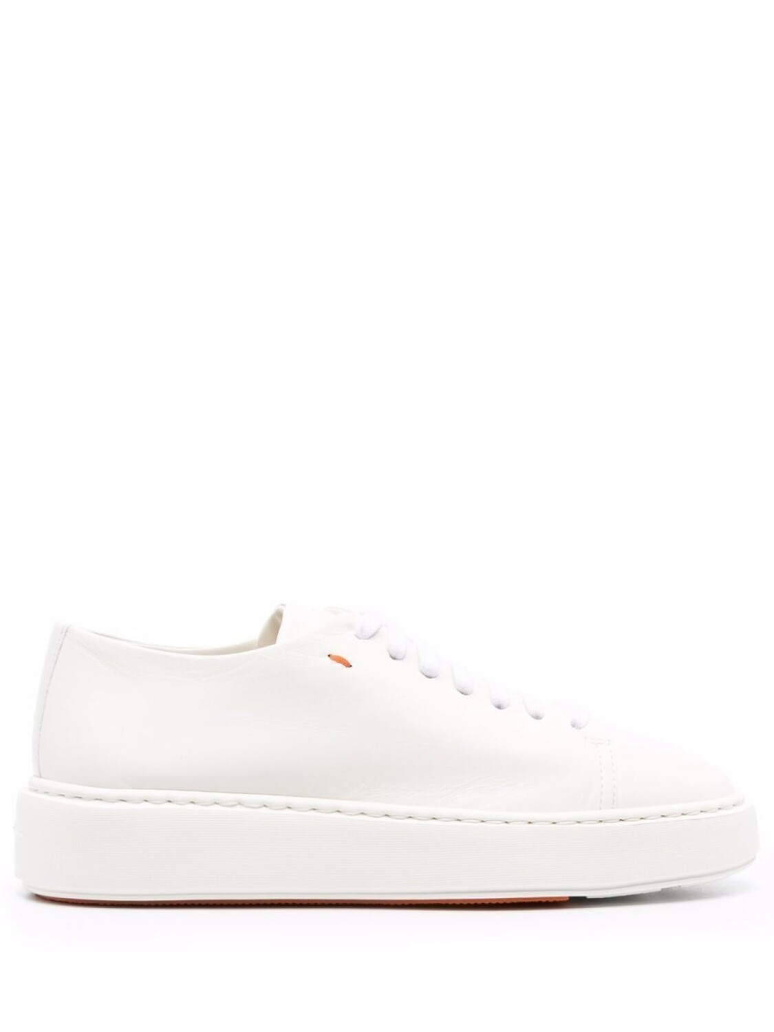 

Кеды на шнуровке Santoni, белый