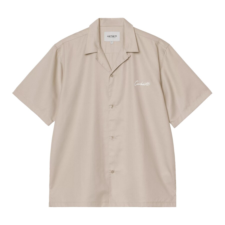 

Рубашка на пуговицах классического кроя Carhartt WIP, бежевый