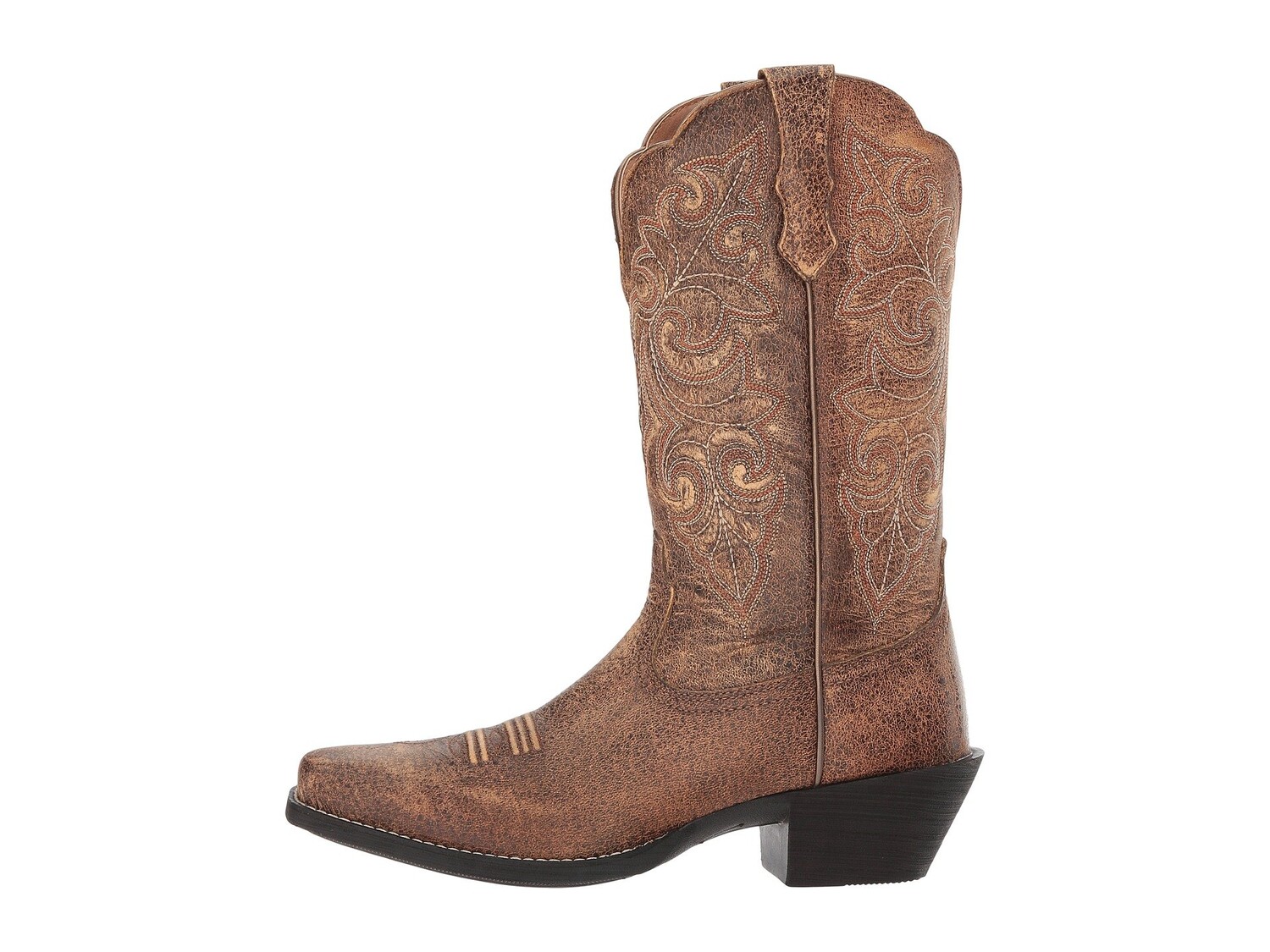 Сапоги женские Ariat Round Up Square Toe классические, коричневый — фото 3