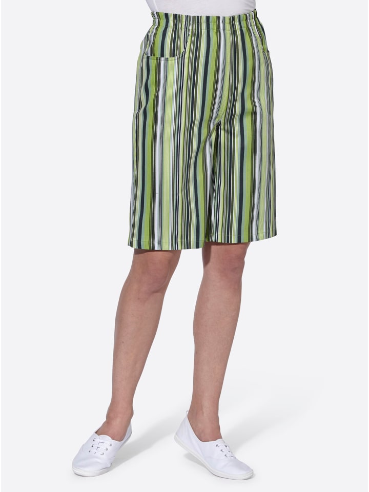 

WITT WEIDEN Бермудские шорты в зеленую полоску