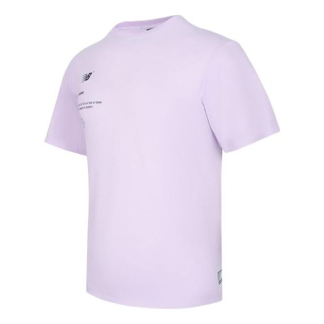 

Футболка New Balance Lifestyle Logo Tee 'Lilac', фиолетовый