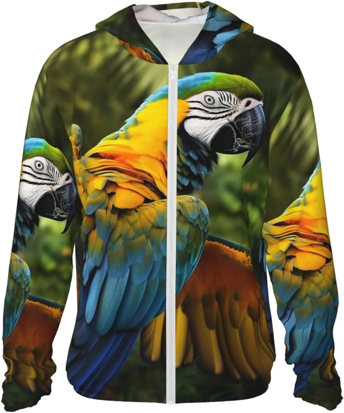 

Толстовка с защитой от солнца Yellow Wings Blue Parrot UPF 50+ GFLFMXZW