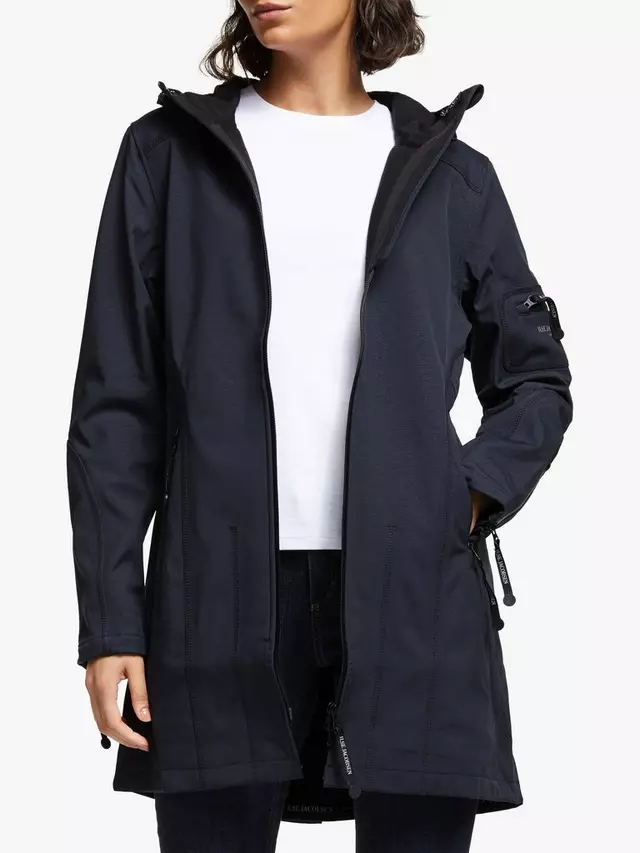 

Дождевик Ilse Jacobsen Hornbæk 3/4 Length, цвет indigo