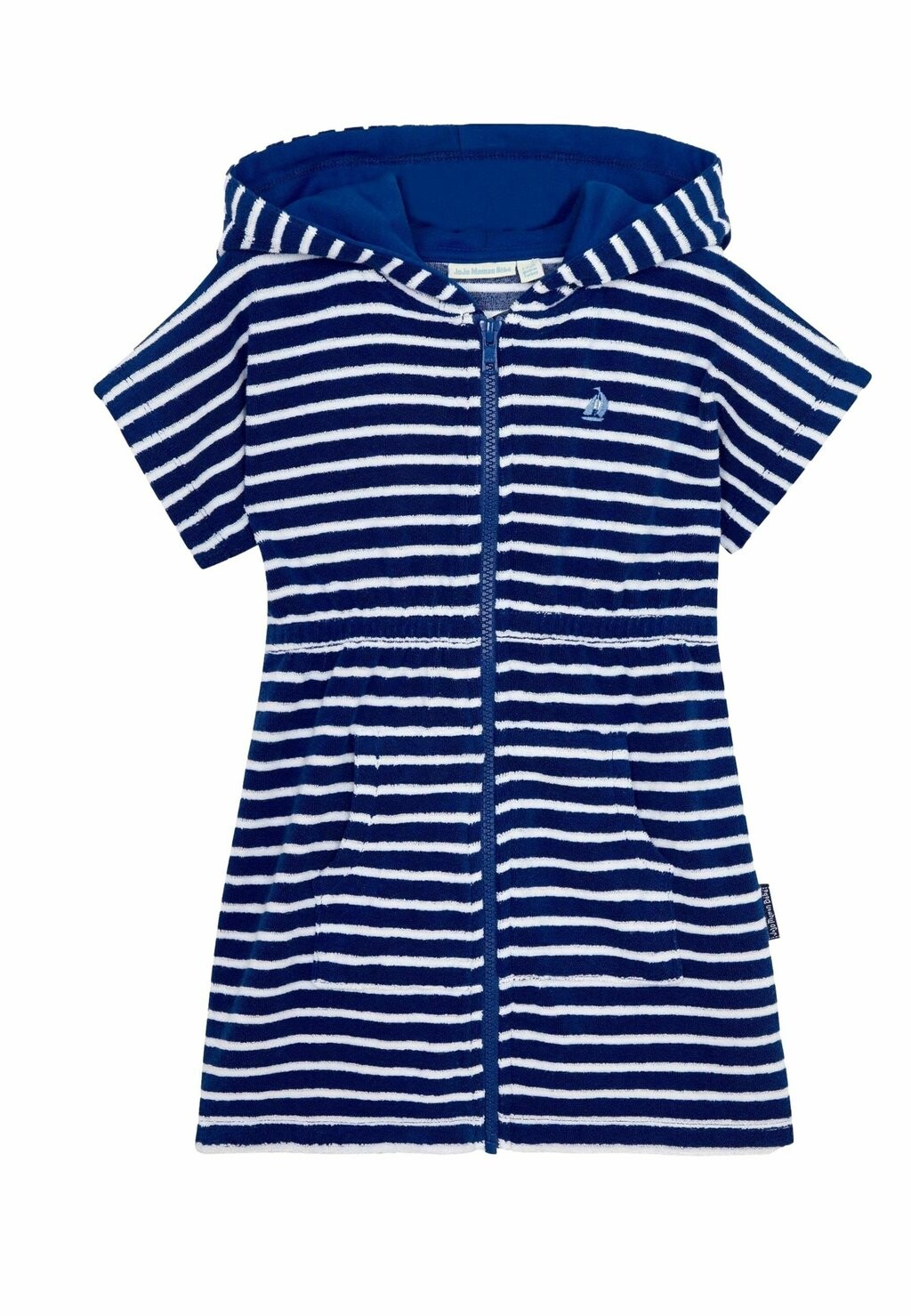 

Банное полотенце STRIPE ZIP-UP REGULAR FIT JoJo Maman Bébé, цвет navy