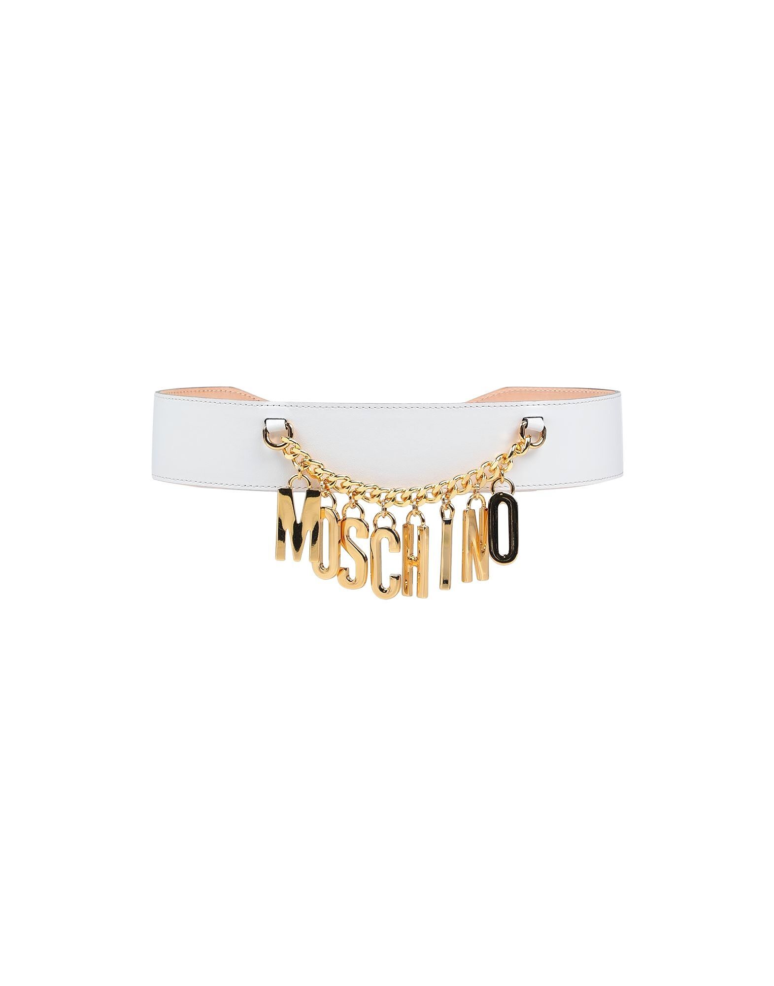 

Ремень Moschino, белый