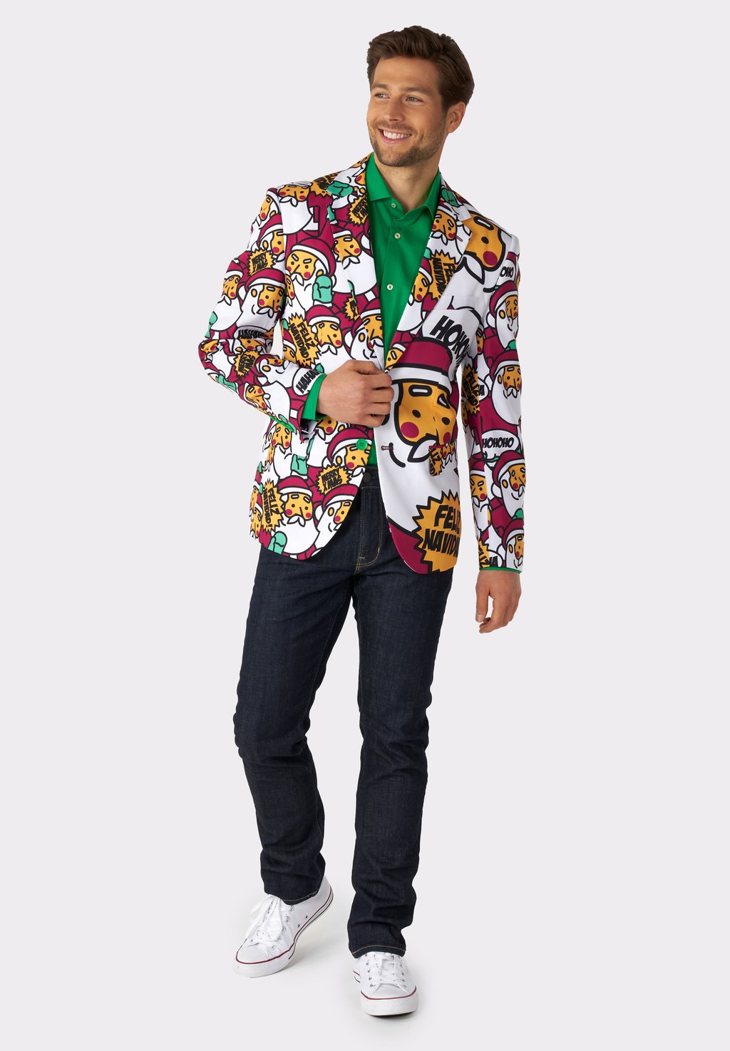 

Пиджак-блейзер COOL CLAUS OppoSuits, красный