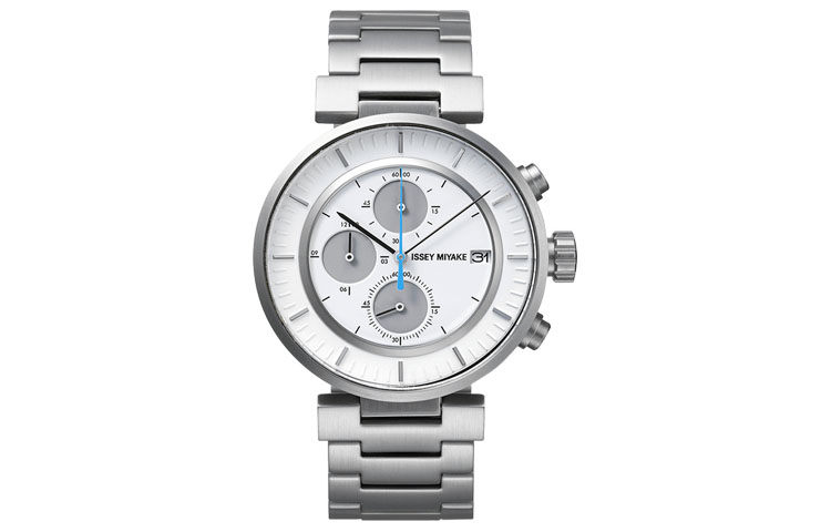 

ISSEY MIYAKE Часы Quartz Movement Stainless Steel Strap Watch 43mm Unisex White Dial SILAY007