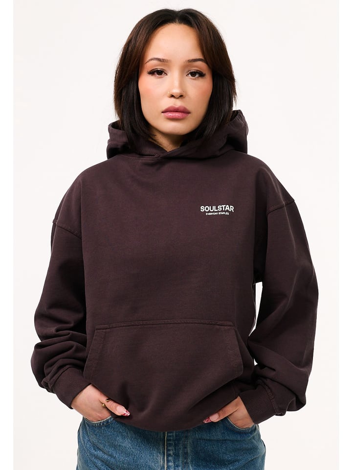 

Толстовка SOULSTAR, цвет chocolate brown washed