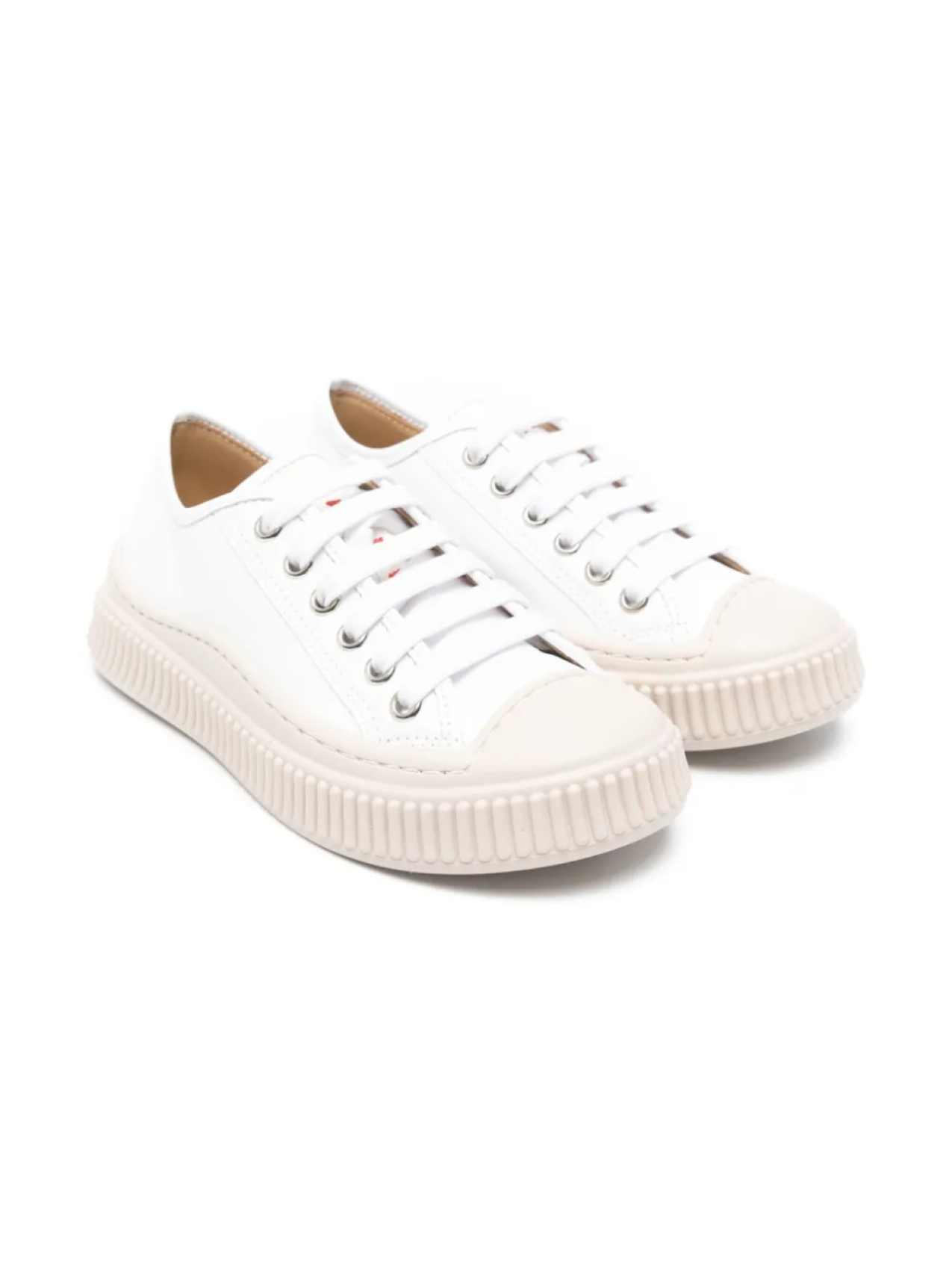 

Кроссовки с логотипом Marni Kids, белый