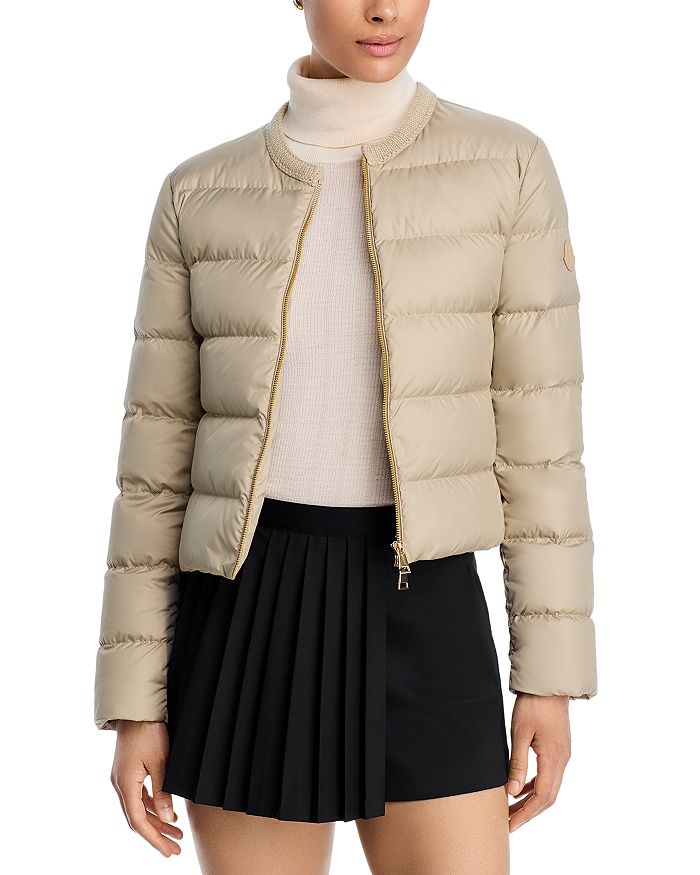 

Пуховая куртка Mauvezin Moncler, коричневый/бежевый