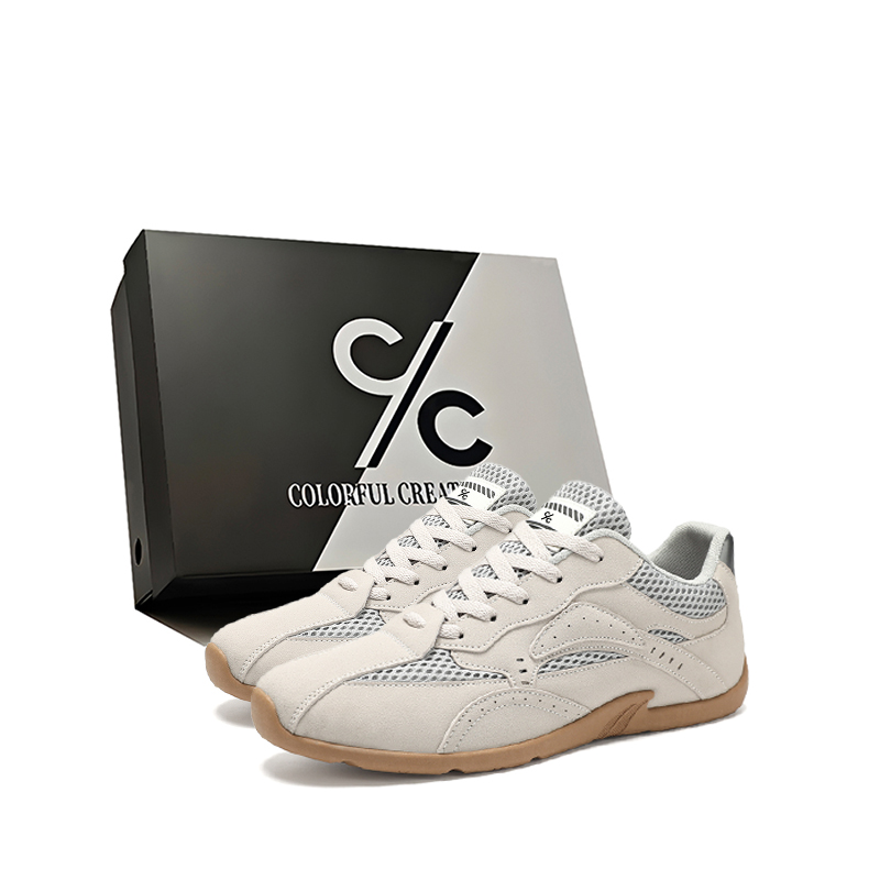 

Нескользящие, износостойкие, дышащие, легкие, низкие повседневные туфли для мужчин Colorful Creations, Gray