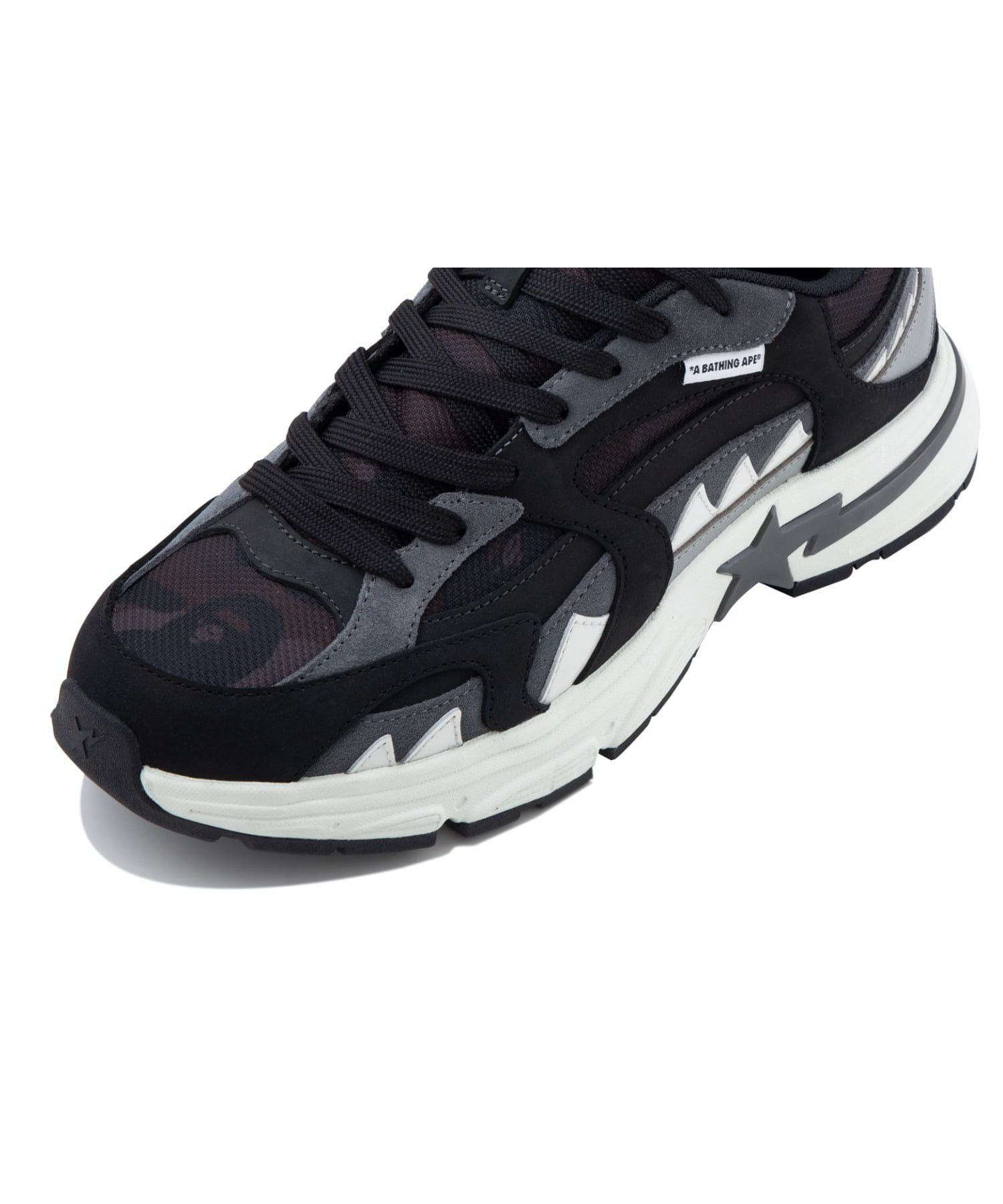 BAPE SHARK STA #1 A BATHING APE, BLACK — фото 4