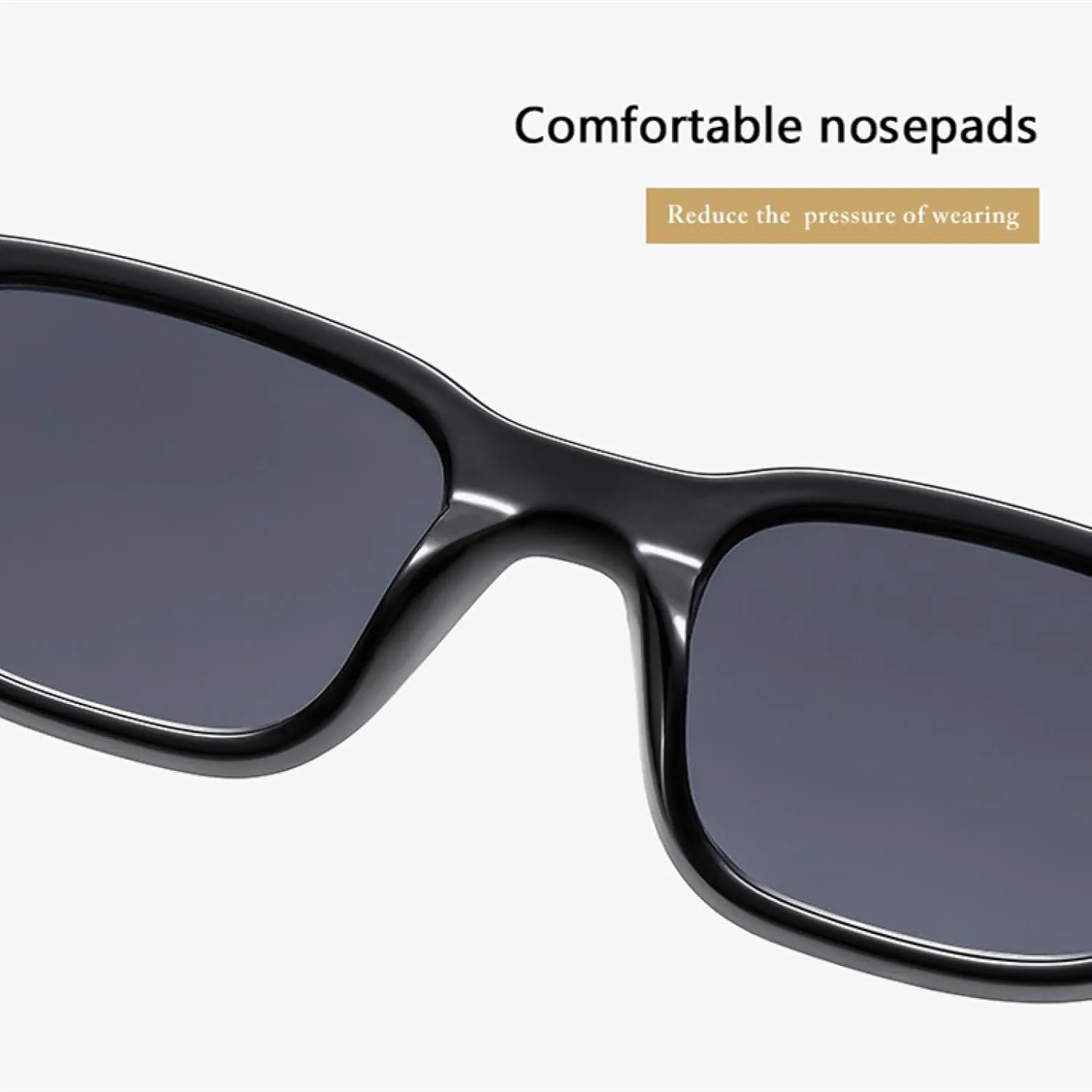 

Солнцезащитные очки с защитой от УФ-излучения UV400 | Женские, размер S | Для женщин и мужчин, для занятий спортом на открытом воздухе и вождения DSVIGF, Black