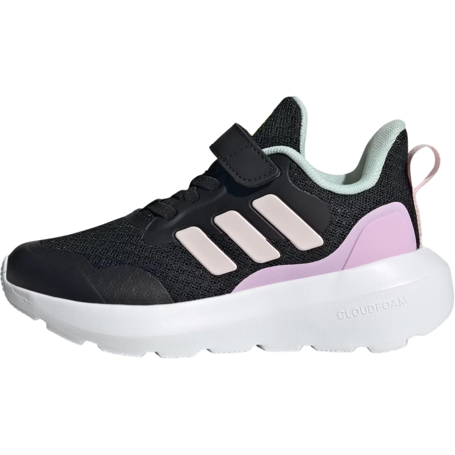 

Adidas Детские кроссовки FORTARUN 3.0 с противоскользящей подошвой и износостойкими протекторами, черные