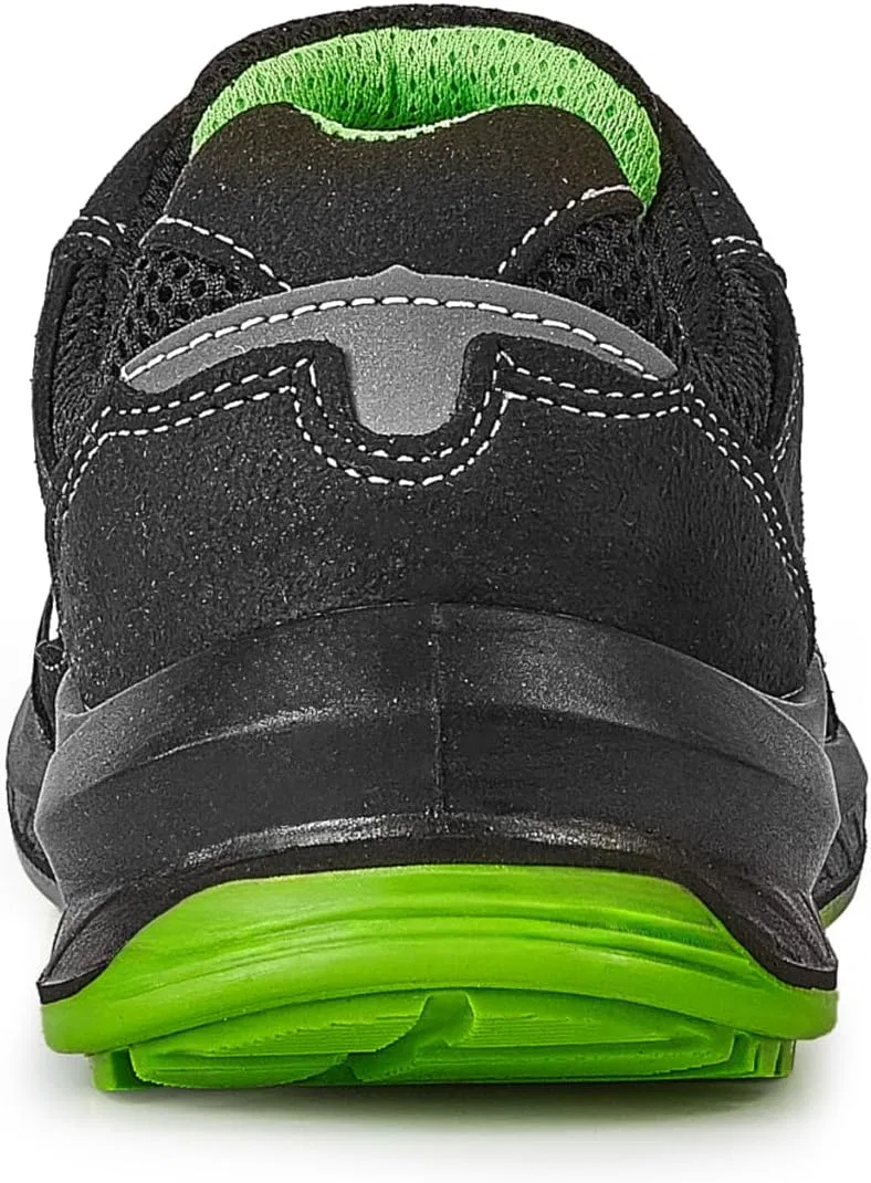 Мужские лодочные туфли UPOWER Canyon UK ESD S1p SRC, Black Green — фото 3