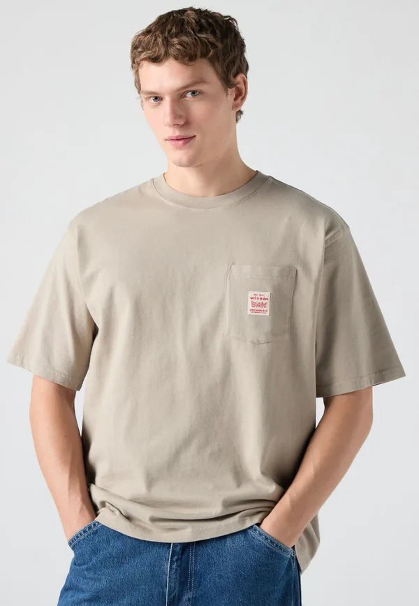 Рабочая футболка, базовая футболка Levi'S Workwear, Vintage Khaki