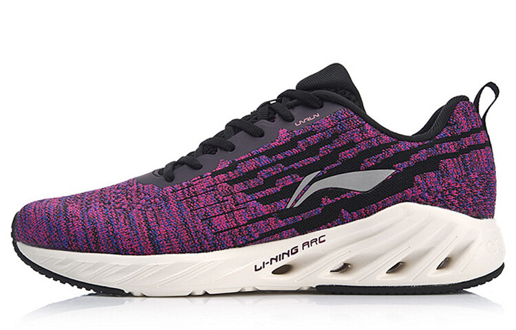 

Кроссовки женские Arc Running Shoes Low-top Black/фиолетовый Lining
