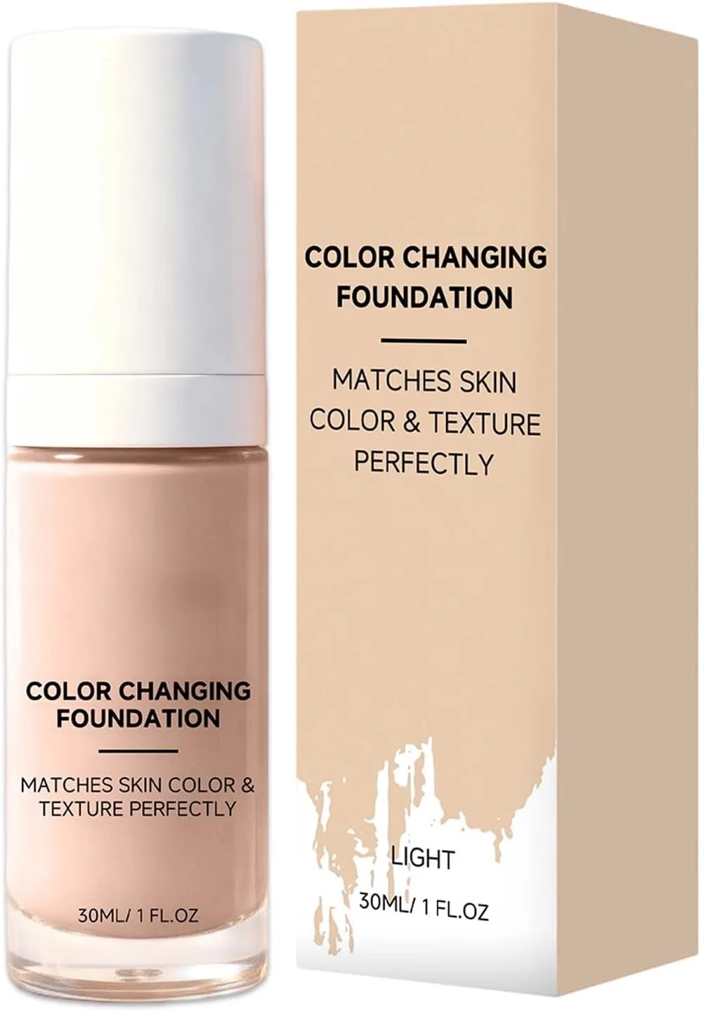 Тональное средство Color Control Foundation с коррекцией цвета, No Brand, 1 шт., светло-желтый