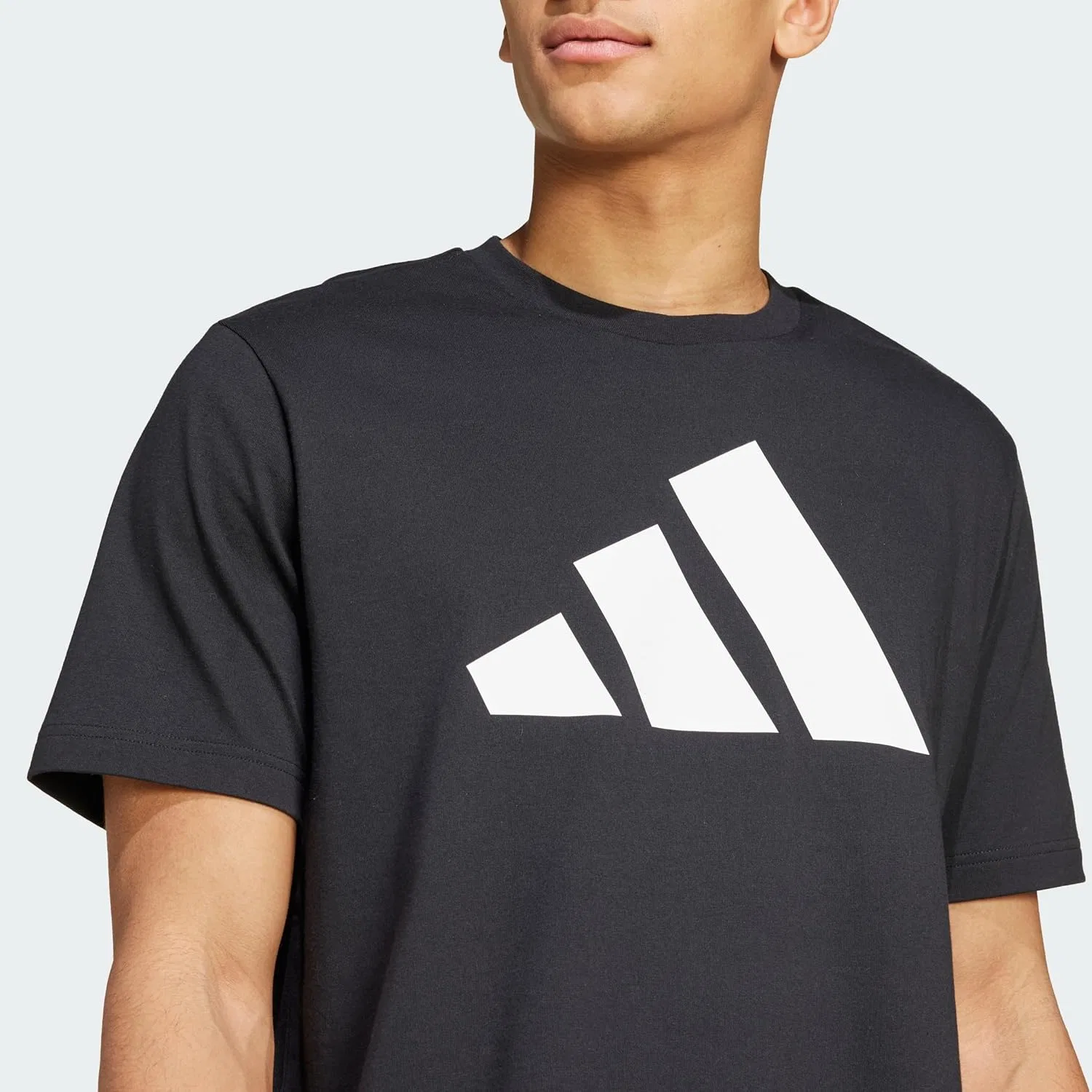 Футболка с принтом adidas PWR 3 Graphic Tee, черный — фото 2
