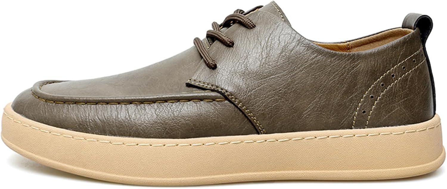 

Мужские кроссовки Abborora, повседневная мода, официальная деловая обувь, кожаные слипоны, лоферы, туфли, хаки