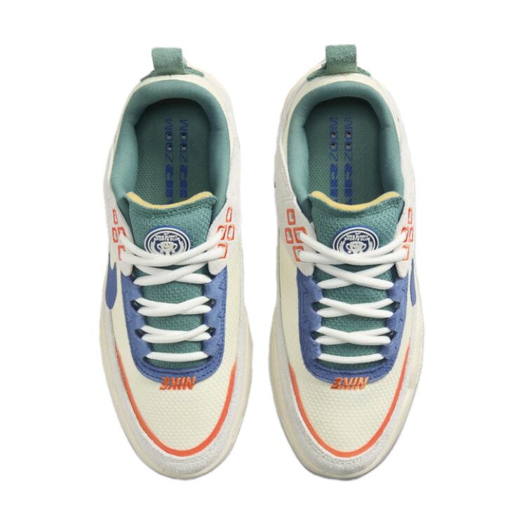 Детские кроссовки для скейтбординга SB DAY ONE GS Low-top Белые/синие Nike, белый/зеленый — фото 4