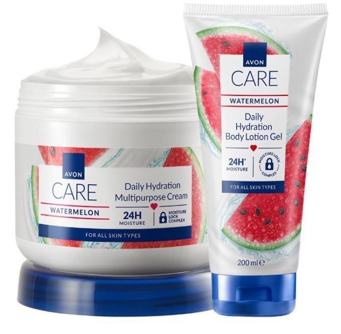 

Avon, Daily Hydration, Арбуз, Набор косметики по уходу, 2 шт.