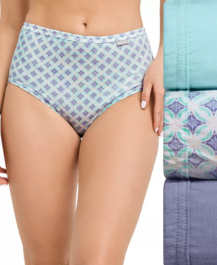 

Комплект из 3 трусиков-брифов Elance Brief, размеры 1484, 1486, увеличенные размеры Jockey, белый