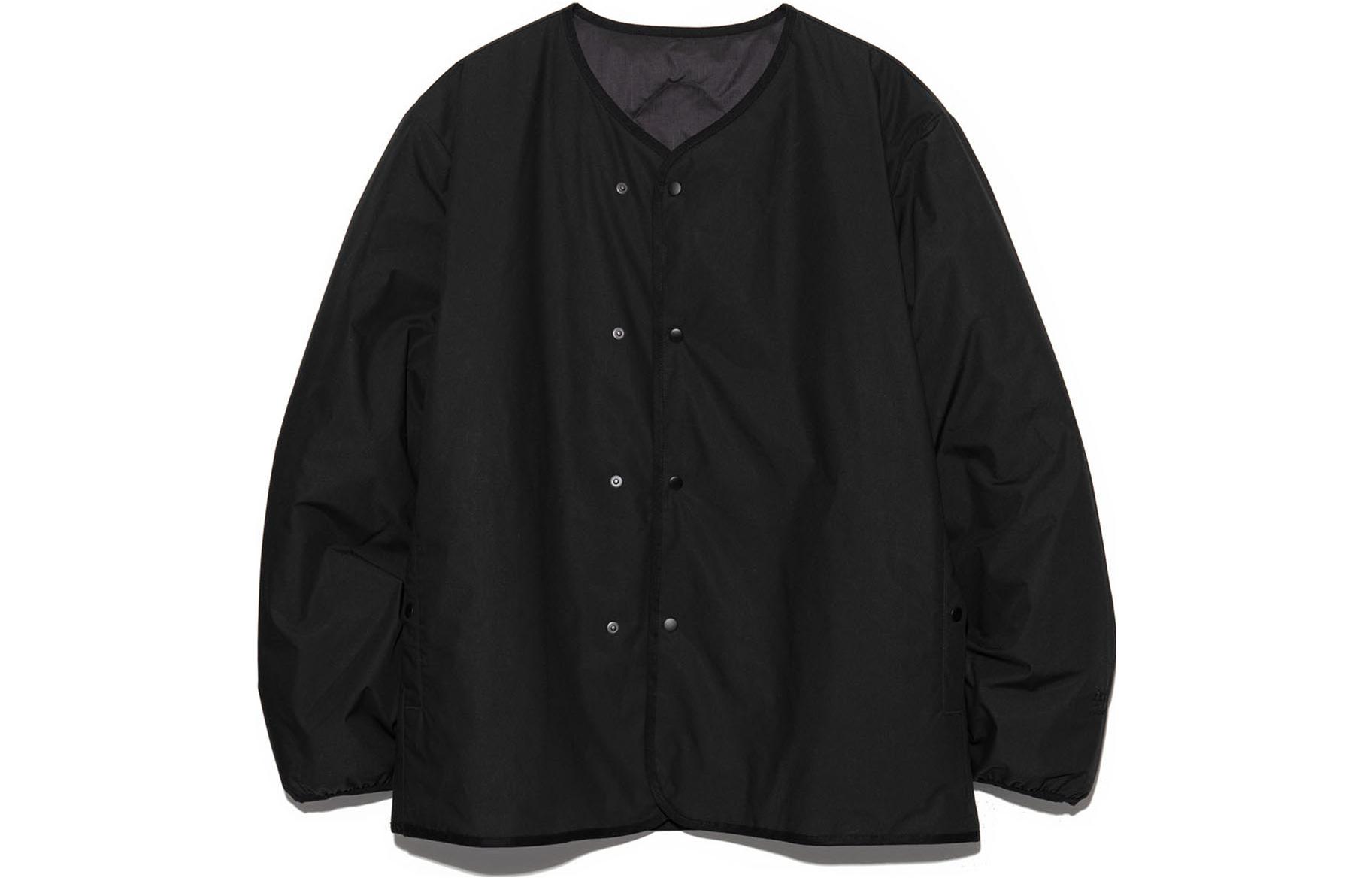 

Реверсивная пуховая кардиган Nanamica, черный