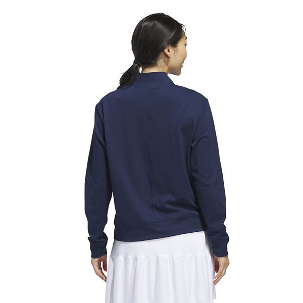 Женский лонгслив ultimate365 с молнией на четверть Adidas, Collegiate Navy — фото 2