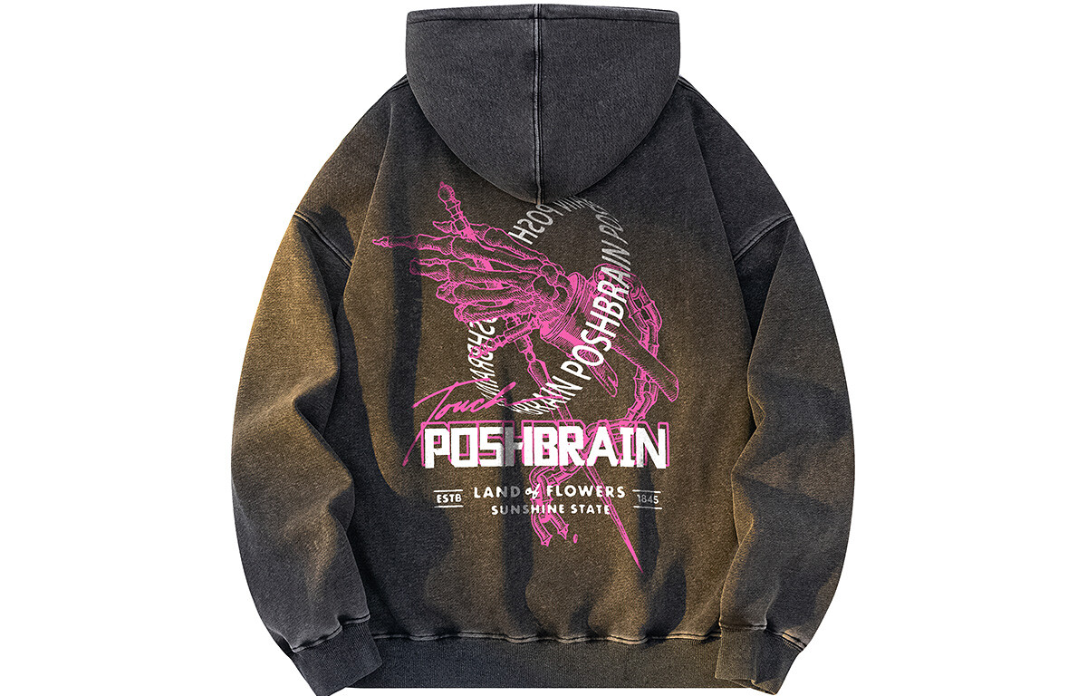

Толстовка унисекс Poshbrain, Красный