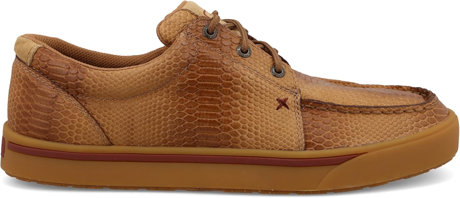 Повседневные кеды Twisted X Men's с мыском-мокасином - Mca0078, Camel — фото 2
