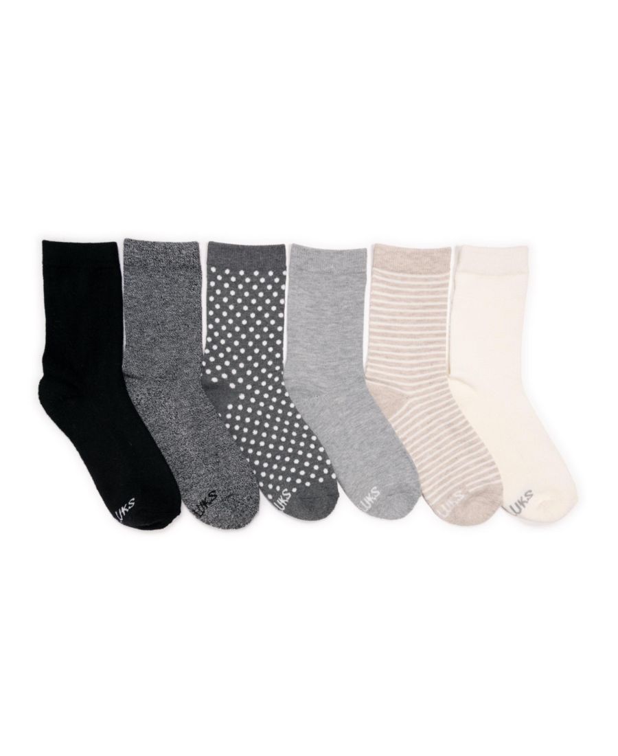 

Женские 6-дюймовые шорты Dream Step Crew MUK LUKS, Dark neutral