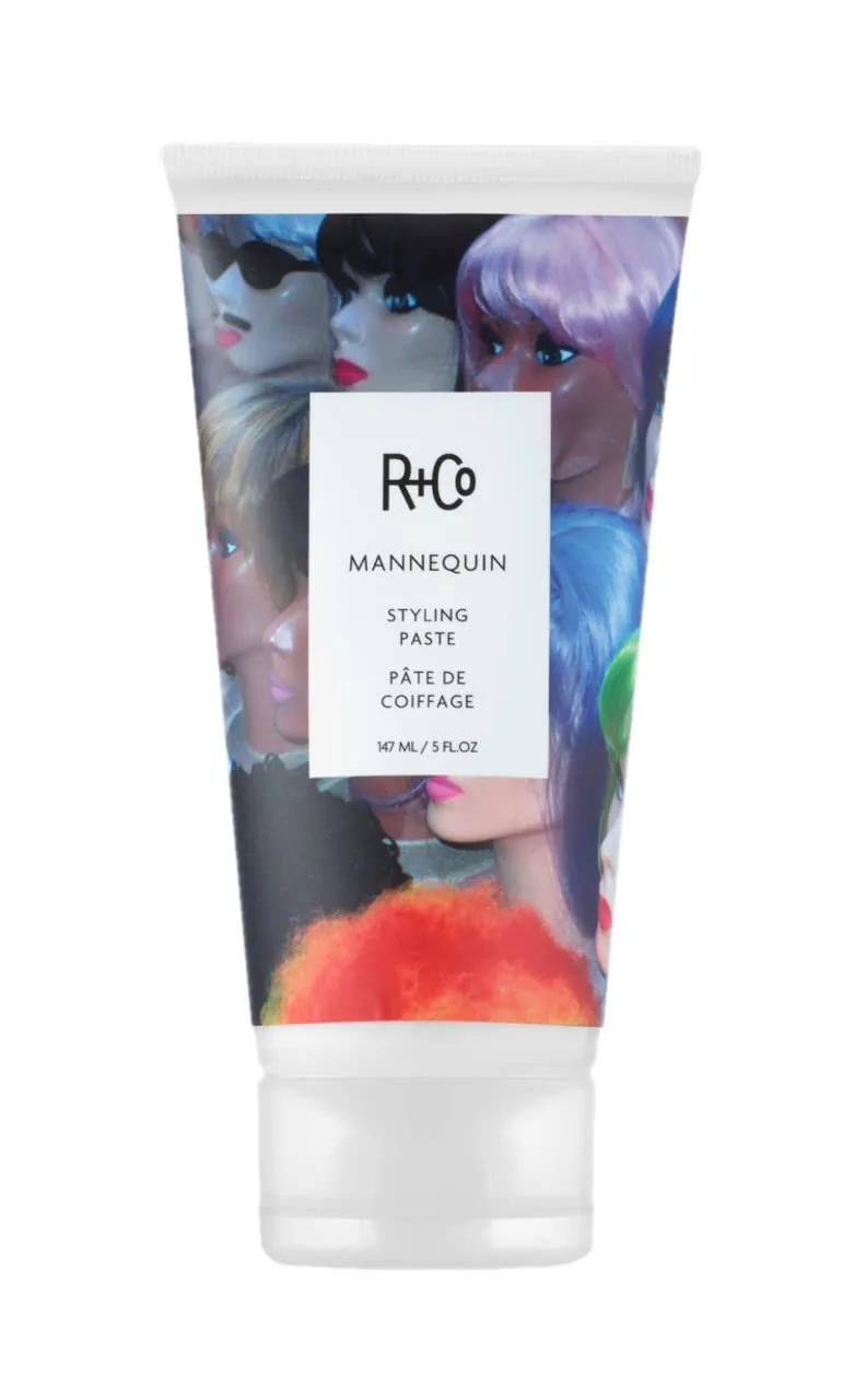 Стайлинговая паста R+Co MANNEQUIN - паста для укладки волос, обеспечивающая фиксацию и текстуру, придает четкость и контроль, подходит для всех типов волос. 148 мл (1 шт.)