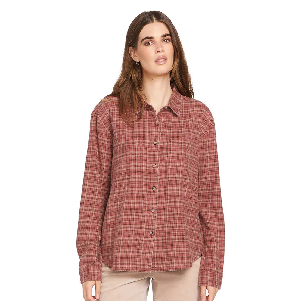 

Рубашка Volcom Plaid To Meet U 2, коричневый