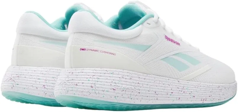 Кроссовки Reebok Unisex DMX Comfort + 2.0, Ftwr White Ai Aqua Purple Rave — фото 2