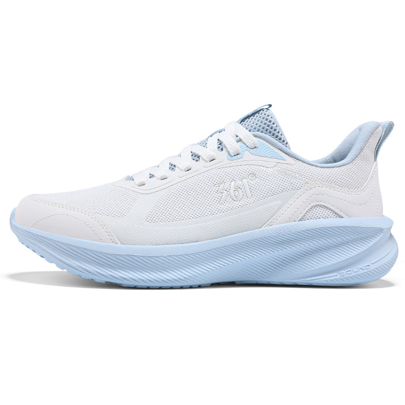 

361° Sharp Leaf 50 Slip Resistant, Abrasion Resistant, Breathable низкие повседневные кроссовки для мужчин белые синие